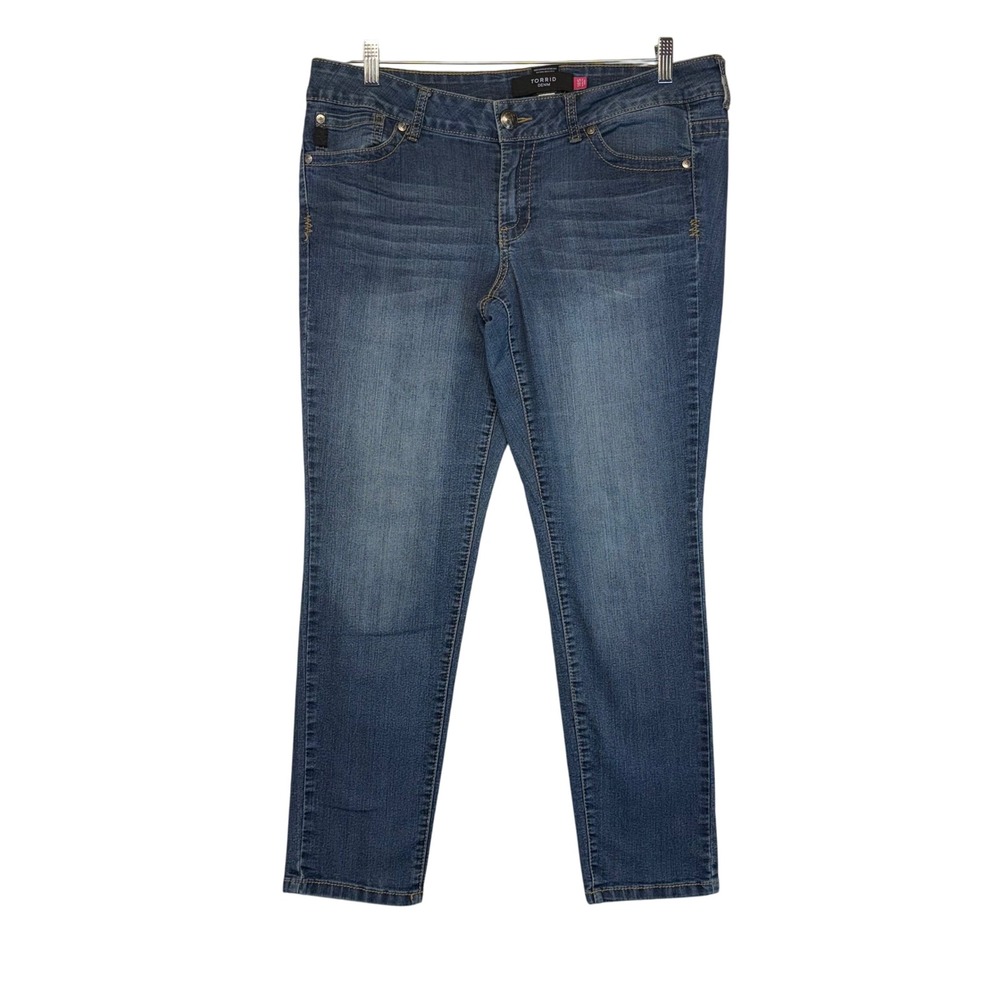 TORRID DENIM Women Jeans‎ Blue Wash Straight Size 18S